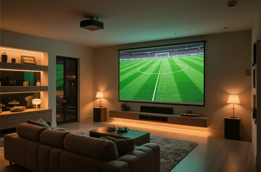 投影仪怎么看4K世界杯？咪视界配合家庭影院打造沉浸式私人观赛指南